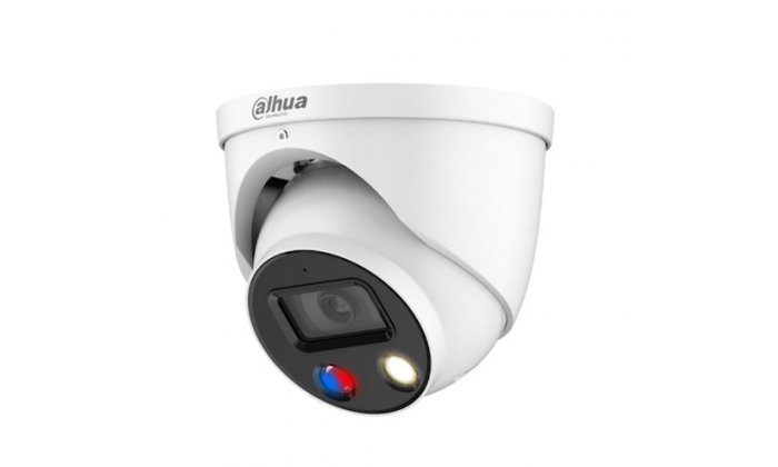 Turretcamera met signaallicht en sirene